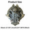 Window Ornaments Spartan Warrior Viking Double A xe Berserker Wall Decoration
