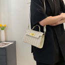 Straw Shoulder Crossbody Bag Women Summer Beach Woven Small Handbag Ladies Purse