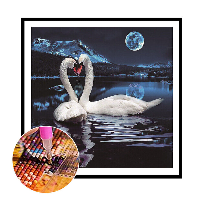 powlance diamond painting kits deers DIY full drill round embroidery pack set cross