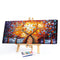 Flower Tree by Lake Oil Paint By Numbers Kits Picture Wall DIY Home Decorat
