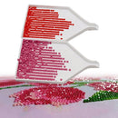 5D Acrylic Embroidery Nozzle Tray Plate Point Drill Diamond Painting Plastic