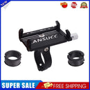 MTB Bike Motorcycle Phone Holder Bracket Bicycle Phone Support Rack (Black)