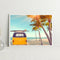 Vacation Bus Oil Paint Painting Wall Decoration Pictures Posters for Living Room
