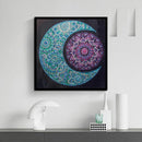 5D DIY Special Shaped Diamond Painting Moon Cross Stitch Mosaic Craft Kits Newly