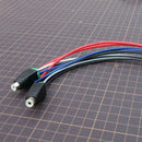 1pc Power Input Speaker Wire Harness 10 Pin Plug RCA For Dual TBX10A G8K0 C9Z7