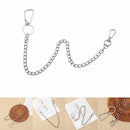 Hipster Pant Keyring Jean Keychain Clip HipHop Jewelry Wallet Belt Chain
