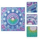 Diamond Painting Blue Disc Full Special Drill Rhinestone Picture (SZ002) Newly