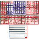 Interactive Play Kit Card Pocket Chart English Spelling Educational Stories