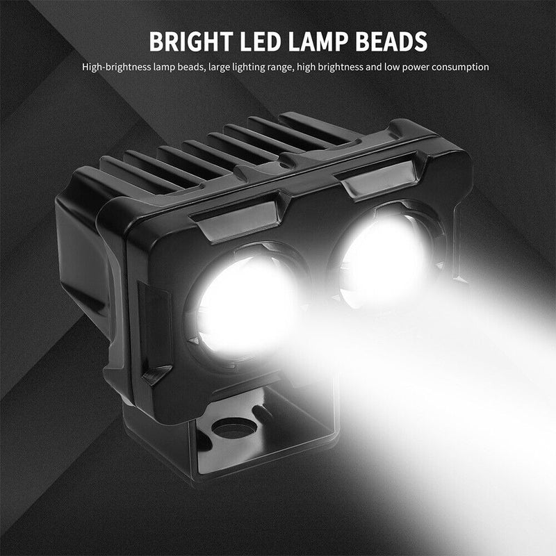 4000lm Waterproof Car Headlights Motorcycle LED Driving Spotlights Lights Newly