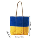 Bags Capacity Shoulder Handbags Ukrainian Flag Tote Ukraine Flag Storage Bag