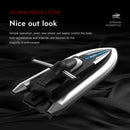 LSRC-B8 2.4GHz Radio RC Racing Boat Waterproof Ship with 2 Battery (Black) Newly