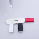 Portable USB 3.0 4-Port USB Hub High Speed Charging Aluminum Hub Adapt