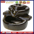 Incense Burner Ceramic Backflow Incense Cone Tower Holder for Home Office Dec