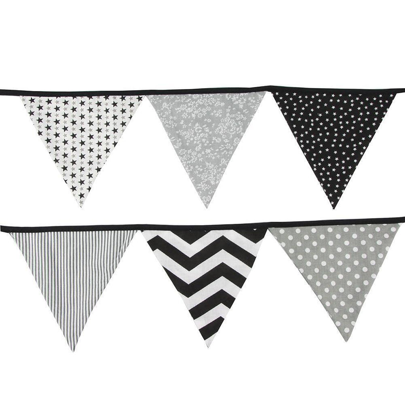 12 Flags 3.2m Pennant Bunting Banners Triangular Flags Party Wedding Decor