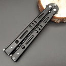 Professional Folding Butterfly Hair Comb Foldable Stainless Steel Practice Tools