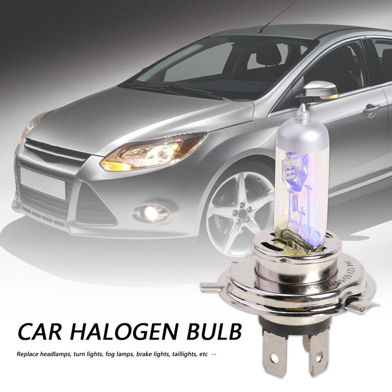 12V 3000K 60/55W H4 Halogen Car Light Bulb Automobile Headlight Fog Light Bulb