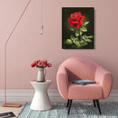 Full Drill 5D DIY Diamond Painting Red Rose Embroidery Cross Stitch Home De