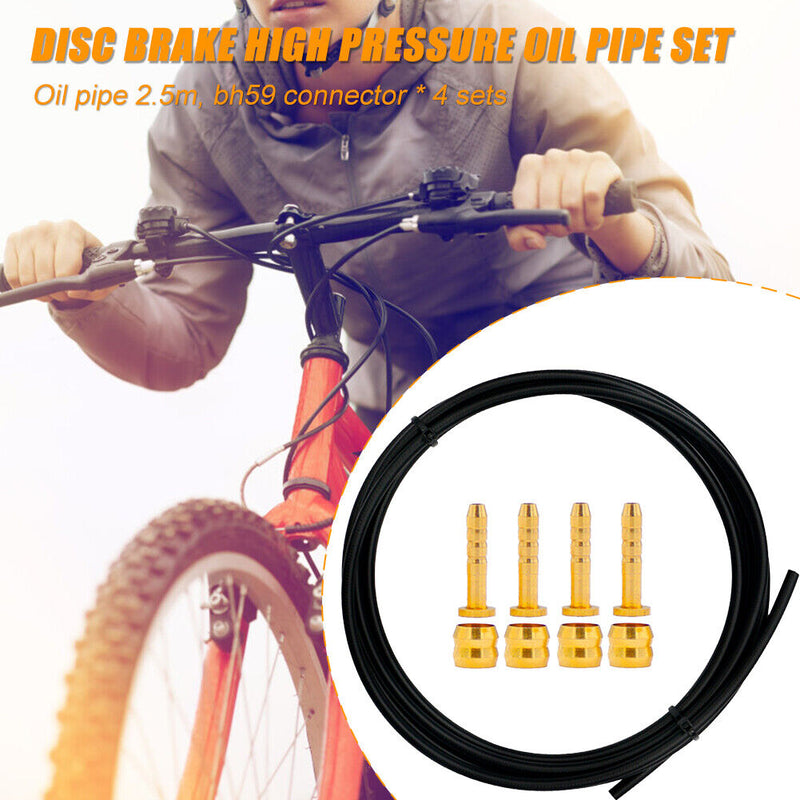 MTB Bike Hydraulic Disc Brake Oil Tube BH59 Connector Bicycle Pants Cable Set