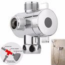 Adapter Adjustable Arm 3 Way  Head Diverter Valve Tee Connector
