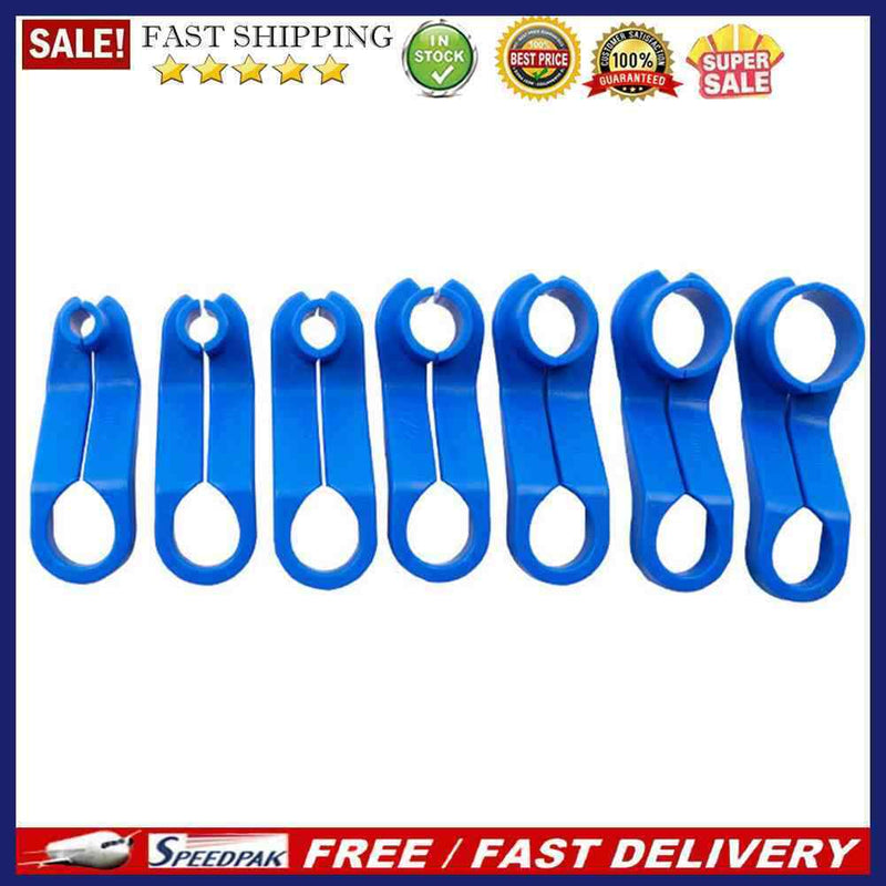 7pcs Angled AC Fuel Line Disconnect Tool Set 22mm 19mm 16mm 13mm 9.5mm 8mm