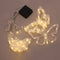 Solar Butterflies Led Lighting Strings Create Atmosphere for Holiday Party