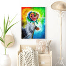 Diamond Painting 5D DIY Colorful Rose Full Round Drill Rhinestone Picture