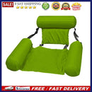 Inflatable Floating Row Backrest Air Mattress Bed Pool Water Hammock Mat Toys