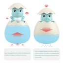 Duck Egg Clockwork Infant Bathroom Bath Sprinklering Toys (Blue Dinosaur) Newly