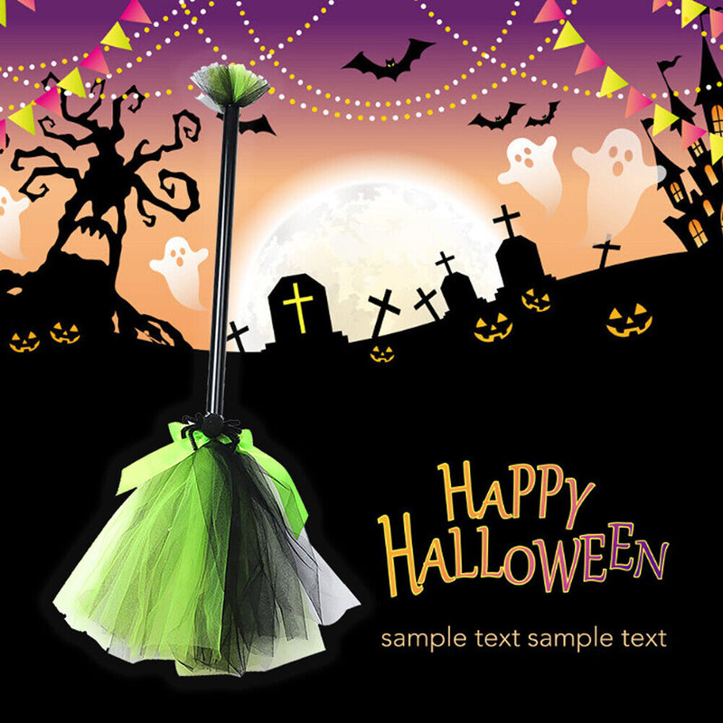 #A Halloween Witch Broom Party Supplies Broom Props for Carnivals Theme Parties