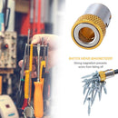 1/4 inch Screwdriver Bit Batch Head Magnetic Ring Screwlock Sleeve (Yellow)