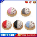 Fabric Needle Storage Holder Pastoral Round Pin Cushion for Needlework Craft DIY