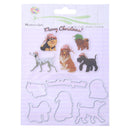 Silicone Clear Rubber Stamp + Metal Cutting Dies Stencil Frame Scrapbook DIY-17135