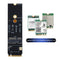 M.2 M Key to NGFF A+E Key Slot PCI Express WiFi Card Adapter for AX200 9260AC