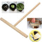 1Pcs Kitchen Accessories T-Shaped Pancake Utensils P6S2 E9R3 K4O0 Tools P0L3