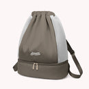 Drawstring Swimming Backpack Fitness Bag Waterproof Pool Dry Wet Bag (Gray)