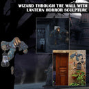 Wall Hanging Hand Lamp Halloween Wizard Hand Lamp Decoration Night Light.