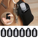 Flip Cap Refillable Bottles Travel Bottle Hand Washing Bottle Keychain Holder