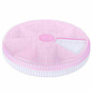 7 Day Plastic Round Weekly Medicine Organizer Pill·Box Case Holder G9A3