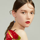 Personality Girl Accessories Drop Stud Women Jewellry Hook Earrings Party Gift