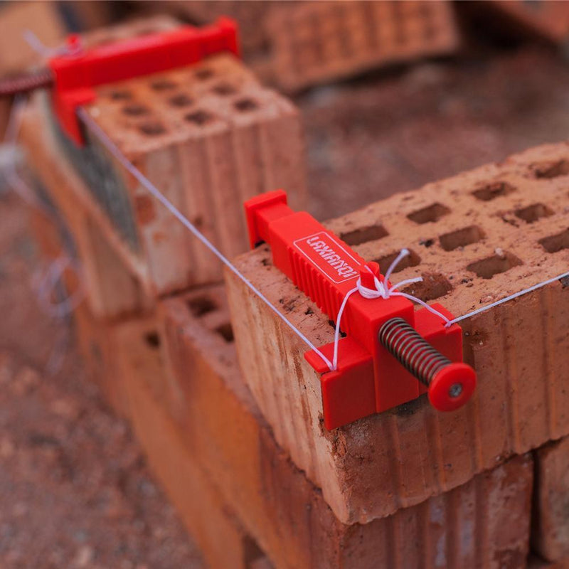 2pcs Wire Drawer Bricklaying Tool Fixer for Building Construction Fixture Newly