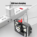 Portable LED + COB USB Headlamp Rechargeable Waterproof Headlight Fishing Lamps