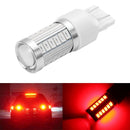 Lamps  Red Turn Signal Car Backup Reverse Light 33SMD LED Bulbs T20 W21/5W 7443