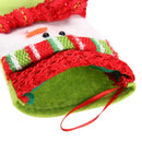 Christmas Stockings Hanging Gift Bag Candy Decoration(Snowman)
