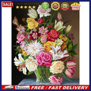 Full Drill Diamond Painting Blossom Flowers Embroidery Mosaic Craft Needlewor