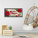 5D Full Round Drill Drawing Picture Christmas Flower Diamond Painting Room De