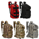 Outdoor Sports Backpack 25L Large 600D Oxford Molle Rucksack Bag (CP Camouflage)