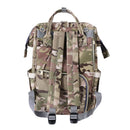 Waterproof Mummy Diaper Bags Backpack Large Capacity Baby Care (Light Camo)