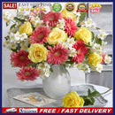 5D DIY Full Drill Diamond Painting Flower Cross Stitch Embroider Needlework