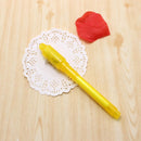 2 in 1 Luminous Light Invisible Ink Pen UV Kids Drawing Magic Pens (Yellow)