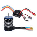 HOBBYFANS 3650 Waterproof Brushless Motor 60A ESC for 1/10 RC Cars (4300KV)